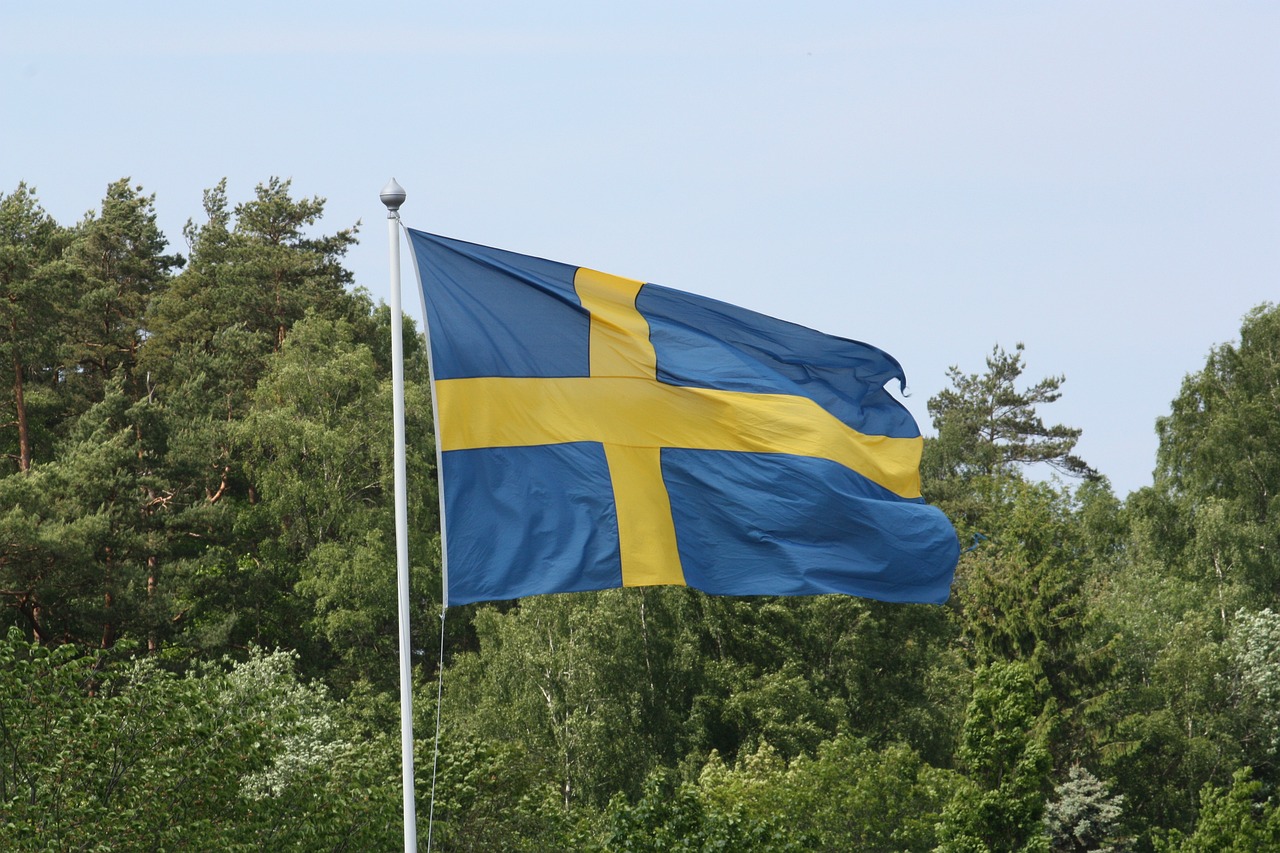Svenska flaggan Nationaldagen Pixabay
