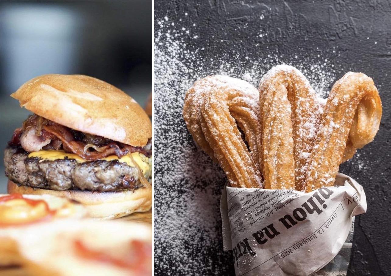 Food-burgare-mat-churros-Hamburgare