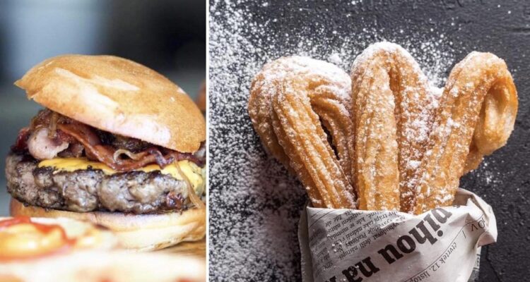 Food-burgare-mat-churros-Hamburgare