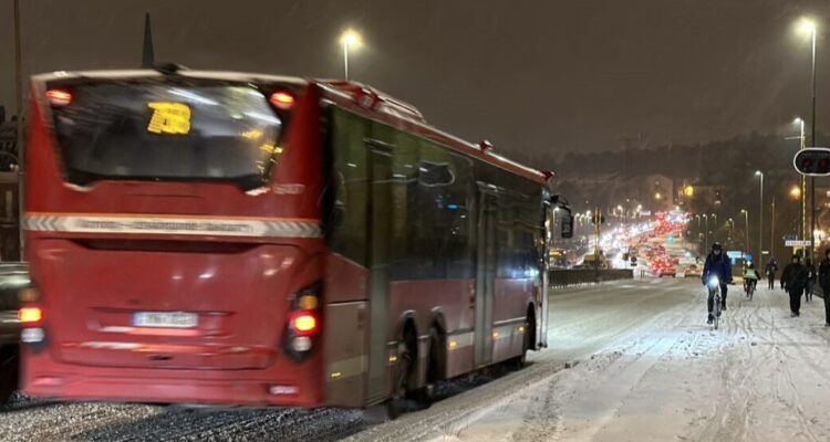 Buss nobina vinter