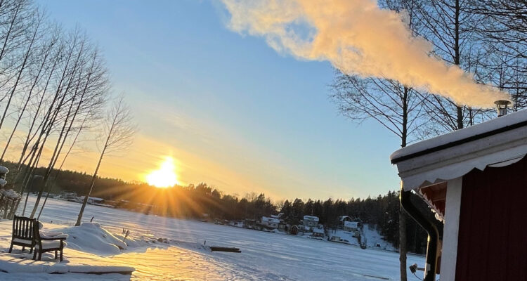 Vinter Snö