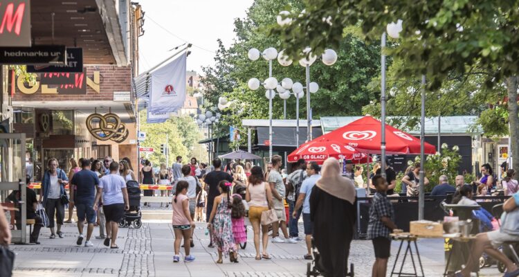 Södertälje centrum Pressbild